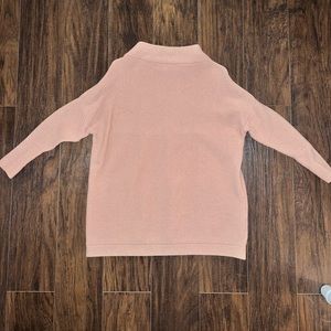 Mock turtle neck sweater